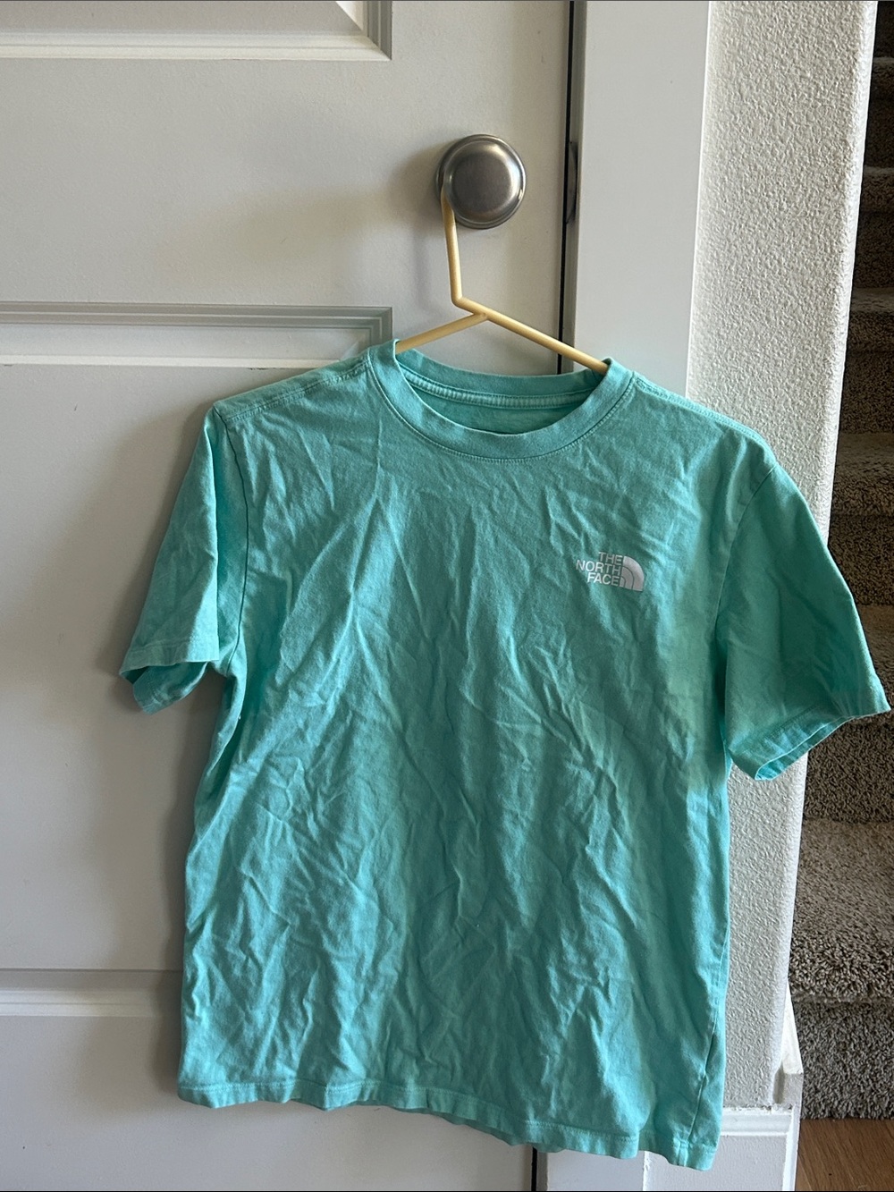 The North Face Women’s Short-Sleeve Crew T-Shirt — Aqua Teal